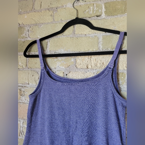 Ruff Hewn Women's Tank Top Blue Adjustable Straps Womens Size XL (Petite) - Picture 4 of 5